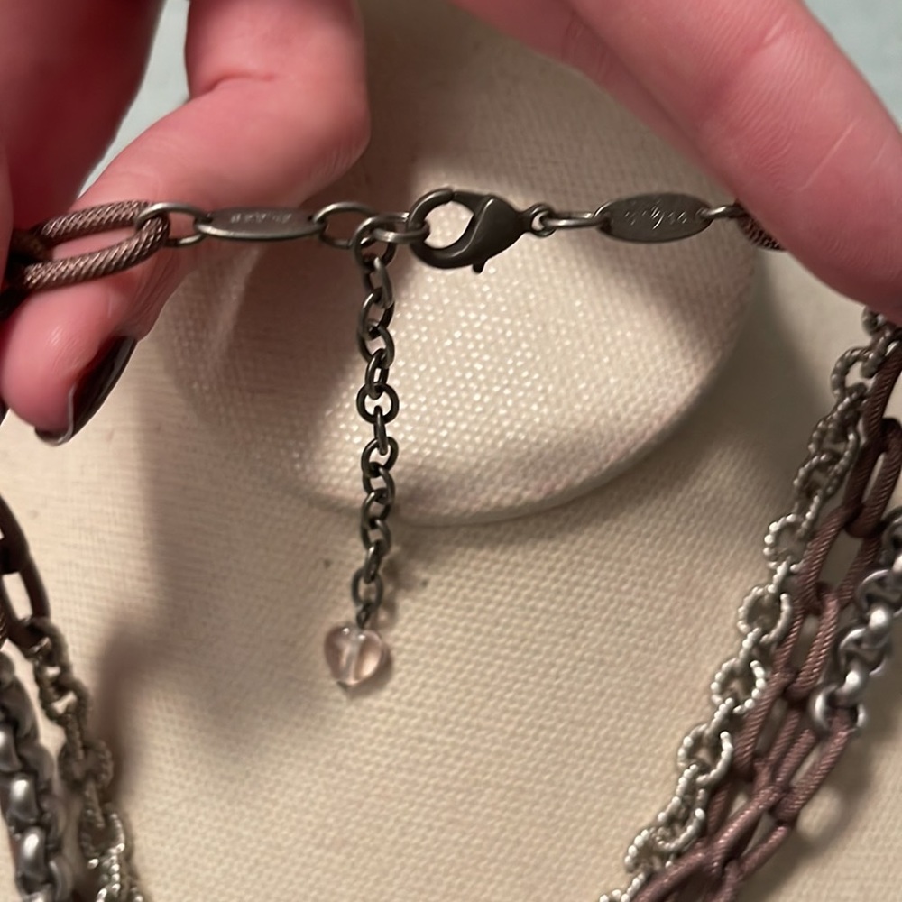 SABIKA - Sahara Dusk 3-Row Necklace - Picture 3 of 4